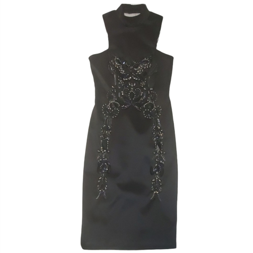 Karen Millen Rhinestone Cocktail Dress